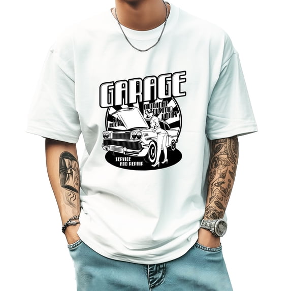 Graphic Tees for Men Summer New Print Casual Tee Fashion Trend Sports Shirt Select