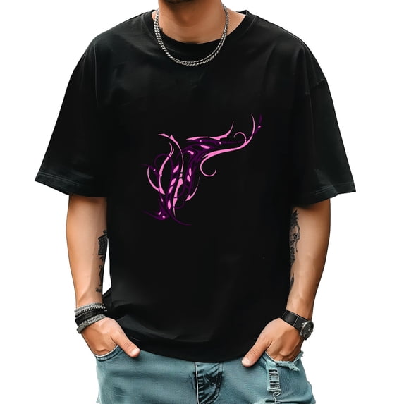 Graphic Tees for Men Summer New Print Casual Tee Fashion Trend Sports Shirt Select