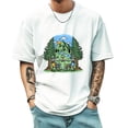 thumbnail image 1 of Graphic Tees for Men Summer New Print Casual Tee Fashion Trend Sports Shirt Select, 1 of 1