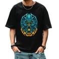 thumbnail image 1 of Graphic Tees for Men Summer New Print Casual Tee Fashion Trend Sports Shirt Select, 1 of 1
