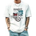 thumbnail image 1 of Graphic Tees for Men Summer New Vintage Tee Trend Fashion Sports Shirt Small, 1 of 1