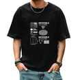 thumbnail image 1 of Graphic Tees for Men Summer New Vintage Tee Trend Fashion Sports Shirt Small, 1 of 1