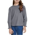 thumbnail image 1 of Graphic Tees for Teen Girls Long Sleeve Shirts for Girls 12-14 Girls Size 7 Long Sleeve Shirts Deal of The Day Clearance, 1 of 9