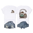 thumbnail image 1 of Graphic Tees for Women Class Women's T-Shirts Casual Short Sleeve Round Neck Printed Loose Top for Everyday Wear White M, 1 of 3