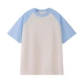 thumbnail image 1 of Graphic Tees for Women Raglan Short Sleeve Tee for Women Relaxed Fit Round Neck Summer Casualwear Lightweight Everyday for Women’s T-Shirts White XL, 1 of 2
