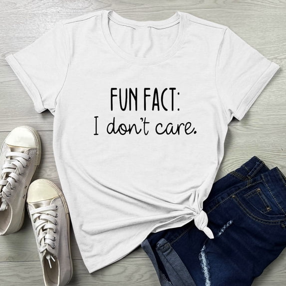 Graphic Tees for Women T-Shirts Women Casual Letter Print Short Sleeve Round Neck Shirt Loose Tops for Everyday Wear and Easy Styling White XXL