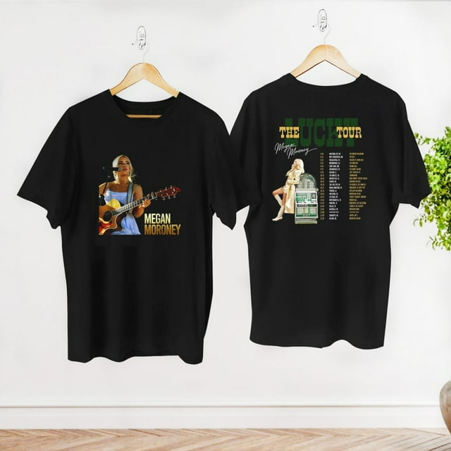 Graphic The Lucky Tour 2023 Shirt, Megan Moroney Fan Gift Shirt, 2023