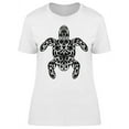 thumbnail image 1 of Graphic Tribal Tattoo Turtle T-Shirt Women -Image by Shutterstock, Female x-Large, 1 of 2