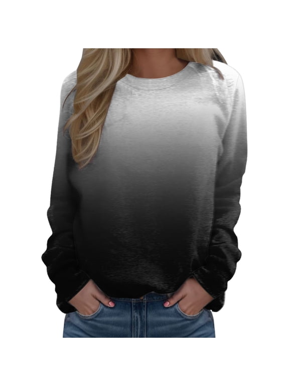 Graphic Women Top Junior Teen Girls Oversized Sweater For Women Loose Drop Shoulder Lightweight Athleisure Wear For Women Clearance Sale