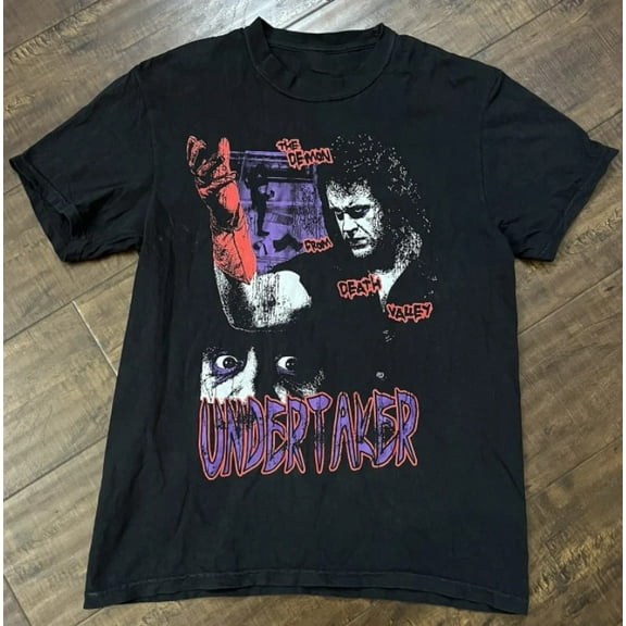 Graphic Wrestling T-Shirt Mens Medium Retro Style Design NEW ITEM