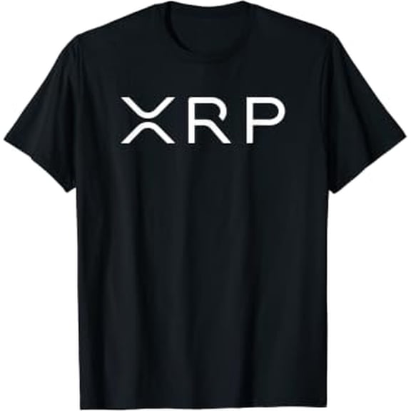 Graphic XRP Coin Ripple Cryptocurrency Wallet Hodler To The Moon T-Shirt, Size S-5XL
