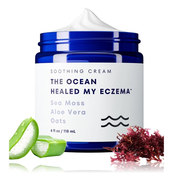 The Ocean Healed My Eczema by HBTO, 4 oz Soothing Cream