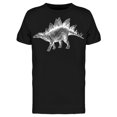thumbnail image 1 of Graphical Dinosaur  Stegosaurus  T-Shirt Men -Image by Shutterstock, Male 3X-Large, 1 of 2