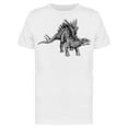 thumbnail image 1 of Graphical Dinosaur Stegosaurus Tee Men's - Men T-Shirt, Xtra Large, 1 of 2