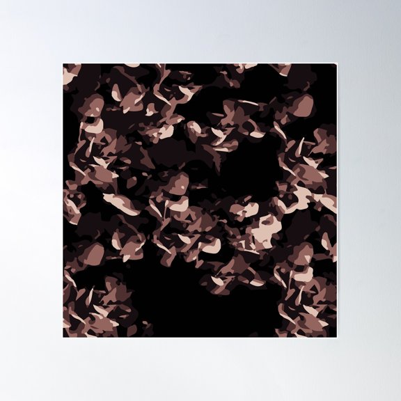 Graphics #8 Poster Wall Art, Modern Wall Decor For Living Room Bedroom, 16X16 UNFRAMED