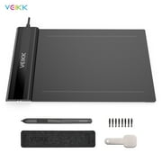 Graphics Board,Online S640 Tablet 6 Nibs Compatible With Windows X 4 Inch Os Android Inch Area 8192 Battery-free Stylus 8 Pen Stylus 8 Pressure Art Tablet 8192 Pressure Art Black