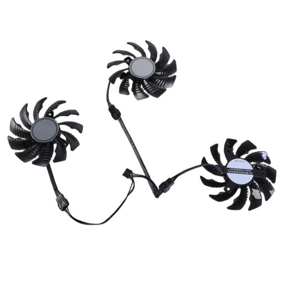 Graphics Card Cooling Fan for RTX3050 3060 3060TI Video Card Optimaled Cooling 4Pin PLD08010S12HH Quiet Fan 3PCS