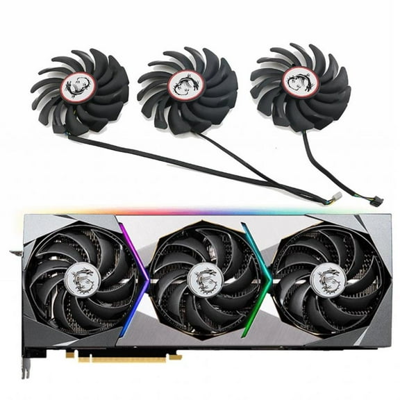 Graphics Card Fan for RTX 3090 3080 3070 3060 6800 xt 6900 xt super Dragon Graphics Video Card Fan
