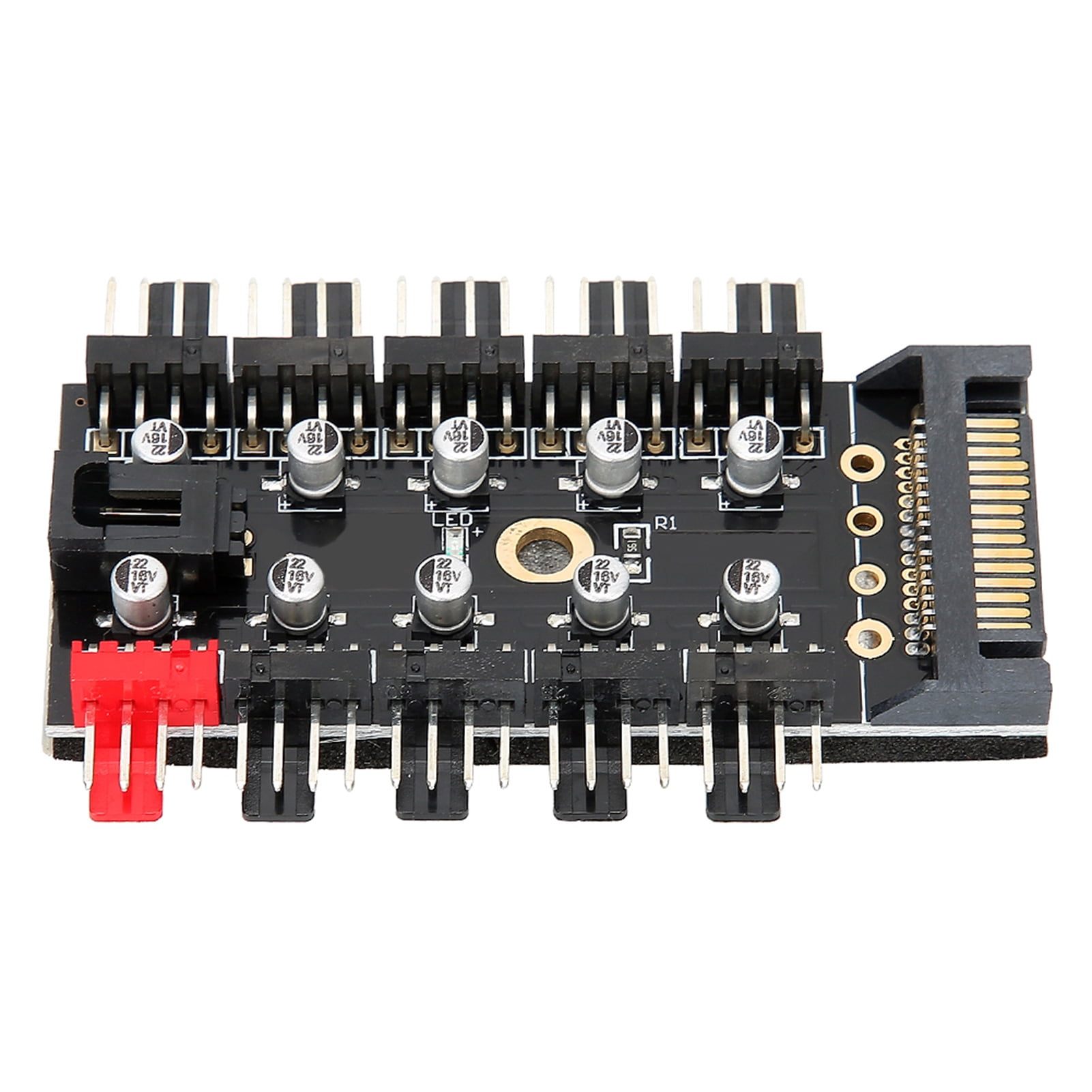 Graphics Card Graphics Card PC Chassis Fan Hub CPU Cooling Regulator ...