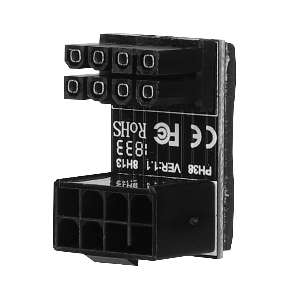 Graphics Card Power Supply Connector 8PIN Adapter 180° Turning PH38A ...