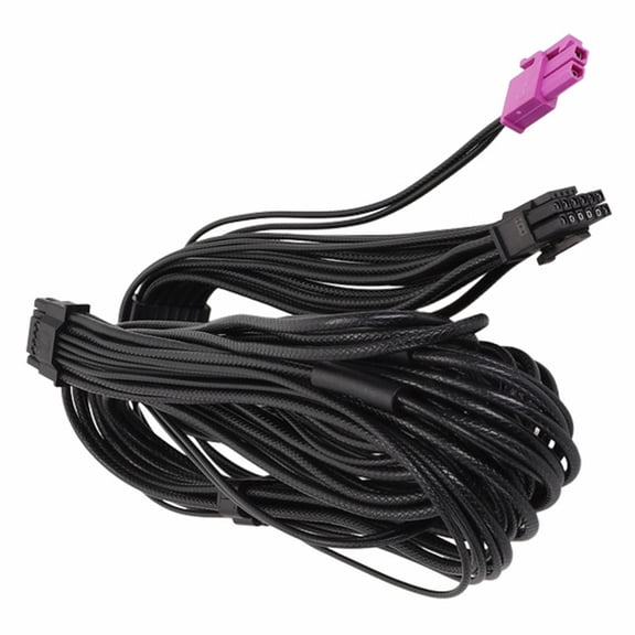 Graphics Card Upgrade Power Cable 16Pin to 12VHPWR, 70Cm Sleeved Internal Cable for Desktop Builders, Computer Routing, and Cleaner Case Layouts