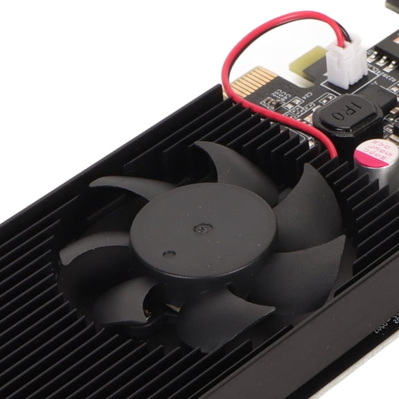 Graphics Card for Gaming PC Gaming Graphics Card, Support DVI VGA GT210 1G DDR2 64bit Graphics Card with Cooling Fan for Office