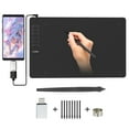 thumbnail image 1 of Graphics Drawing Tablet with 8192 Pressure Sensitivity Battery-Free Stylus and 12 Customized Hot Keys, 11.8x7.4in Digital Art Tablet for Mac, Windows and Android, 1 of 8