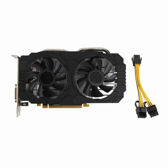 Graphics RX580 Graphics Card 8GB GDDR5 256bit Support 8K 2 Cooling Fans 16 PCI Express 3.0 Gaming Graphics Card for Home Office
