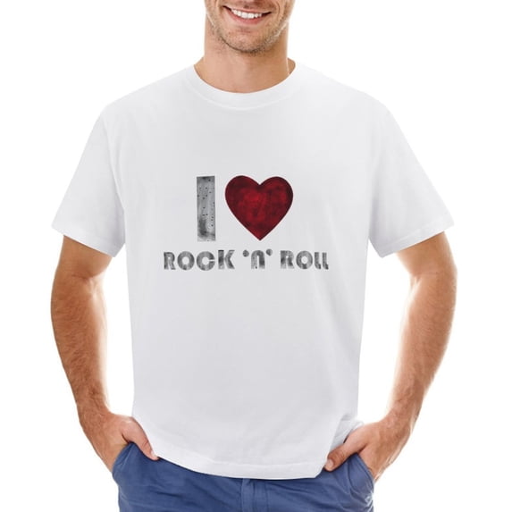 Graphics Slogan Set Isolated Men’s T-Shirt 100% Cotton Casual Short Sleeve Tops Gift Tee White 4XL