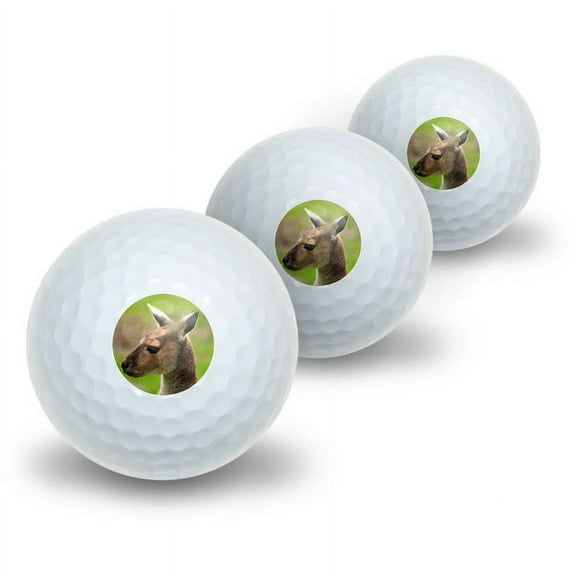 Graphics and More Golf Balls, 3 Pack