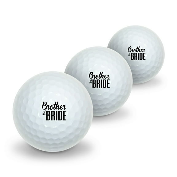 Graphics and More Golf Balls, 3 Pack