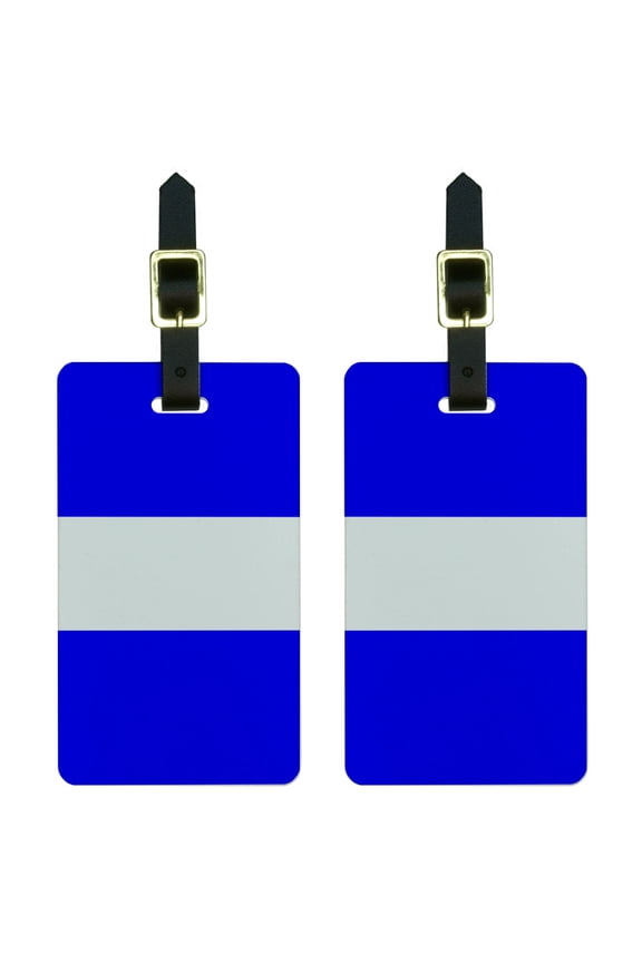 Thin White Line EMS EMT Luggage Tag Set
