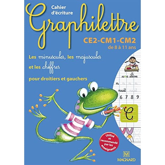 Pre-Owned Graphilettre CE2-CM1-CM2 8-11 ans: cahier d'ecriture ...