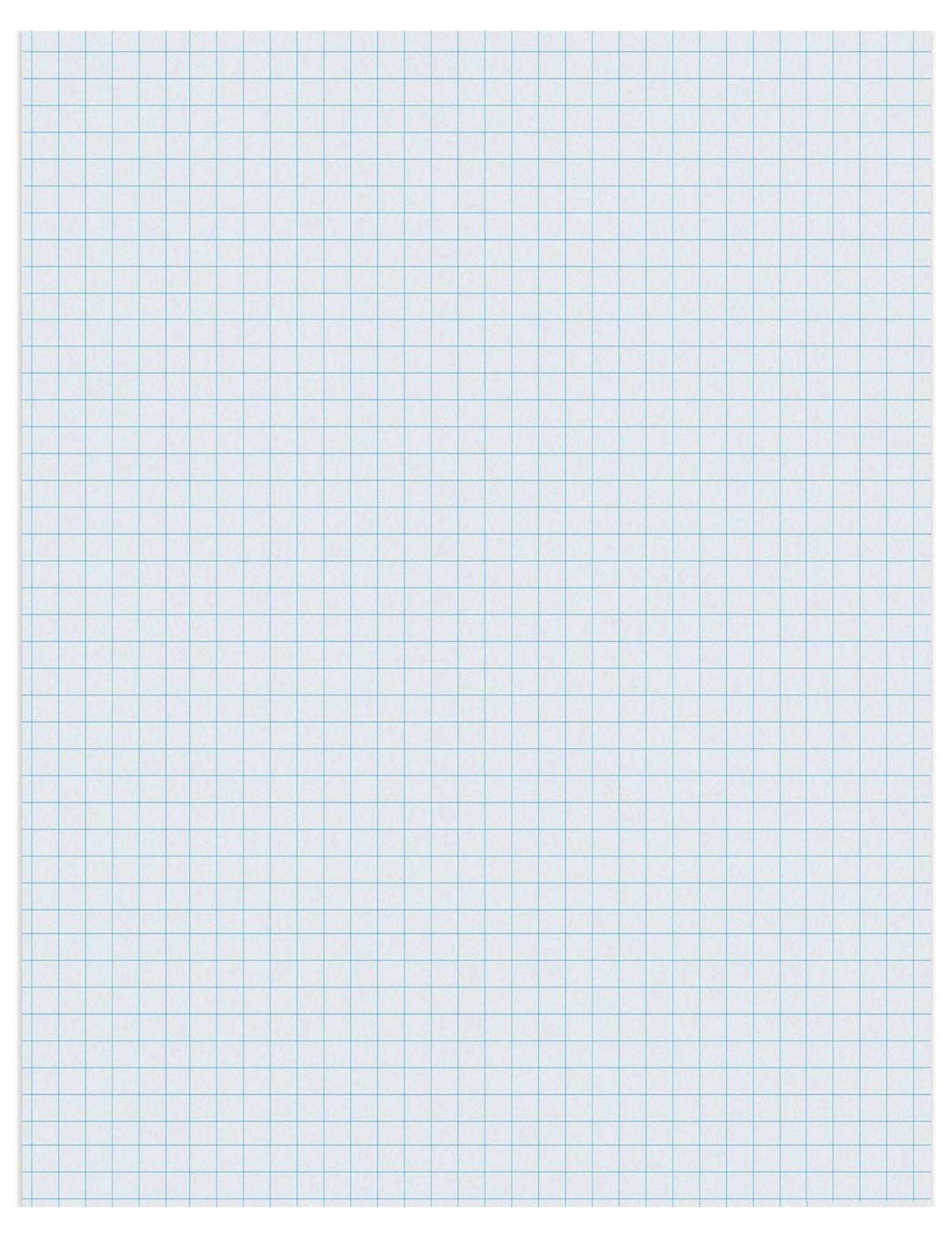 Graphing Paper, White, 1/4