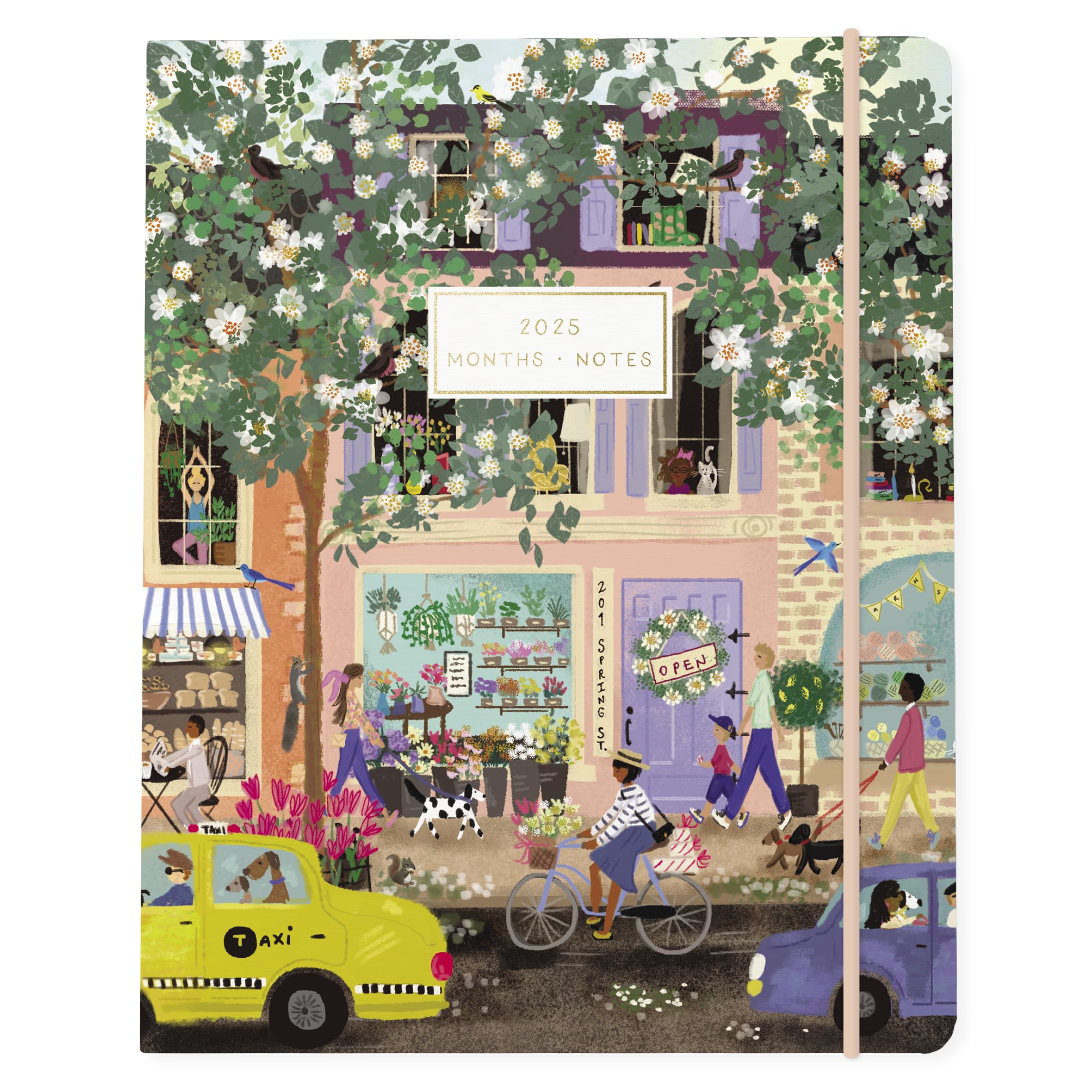 Graphique 2025 Monthly Planner  18 Month Organizer, July 2024 – Dec