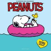 Graphique 2025 Peanuts Wall Calendar - 12” x 12” - Thick Paper - Home & Office Organizer - Large Monthly Grid - 3 Languages & Marked Holidays - 4 Month Preview Page for 2026