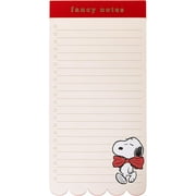 Graphique Peanuts List Pad Luxe Collection, Perforated Sheets To-Do Notepad, Gold Foil Embossing, 80 Pages, 4” x 9.75”