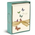 thumbnail image 1 of Graphique de France Butterflies Box of 10 Thank You Note Cards, 1 of 2