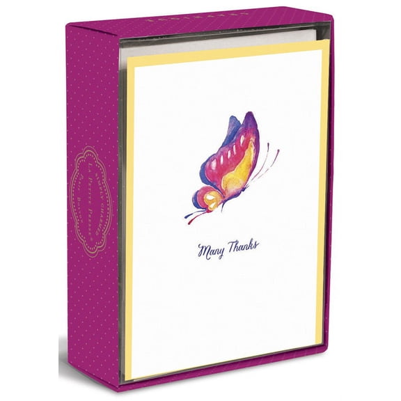Graphique de France Simply Charmed Box of 10 Thank You Note Cards