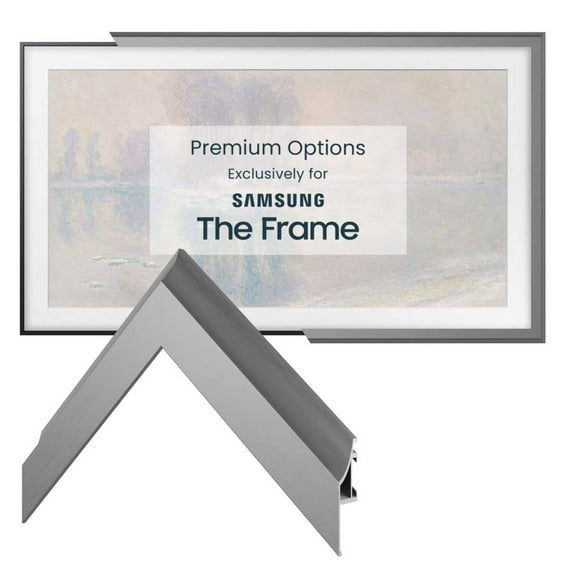 Graphite - Alloy Scoop Samsung Frame Bezel