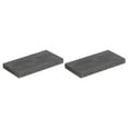 thumbnail image 1 of Graphite Block Ingot Rectangle Graphite Electrode Plate 85x47.5x8mm for Melting Casting, Electrolysis, Pack of 2, 1 of 5