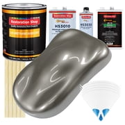 Graphite Gray Metallic Premium Gallon Kit URETHANE BASECOAT Car Auto Paint Kit