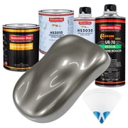 Graphite Gray Metallic Premium Quart URETHANE BASECOAT CLEARCOAT Auto Paint Kit