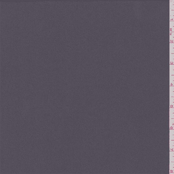 Graphite Grey Crepe, Fabric Sold By the Yard