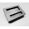thumbnail image 1 of Graphite Ingot Mold 2 Pockets 1/2oz & 1oz Capacity Melting Scrap Gold Make Bars, 1 of 7
