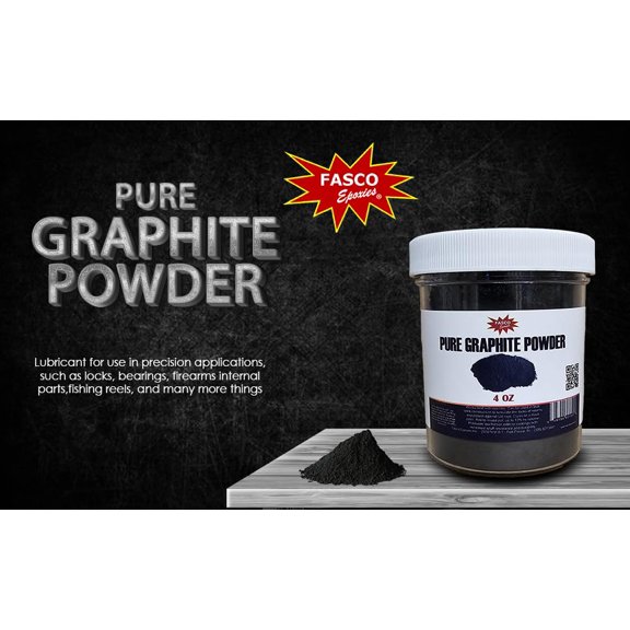 Graphite Powder 4 Oz Jar Conductive Filler for Epoxy & Coatings