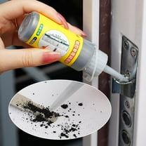 Graphite Powder Lock Lubricant | Keyhole & Mechanical Pencil Powder | Non-Oily Odorless Formula | Anti-Friction | Door & Window Locks | Rust Prevention | 60ml | Stain-Free Easy Application
