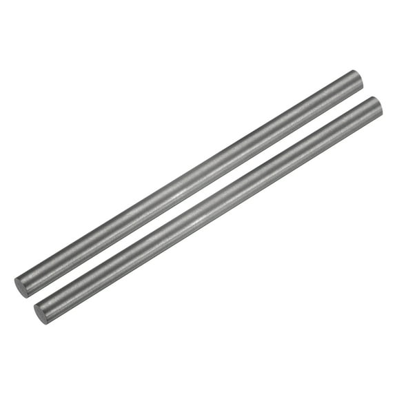 Graphite Rod Graphite Stirring Rod 150x6mm Black for Electrode, Melting Casting, Crucibles, Pack of 2