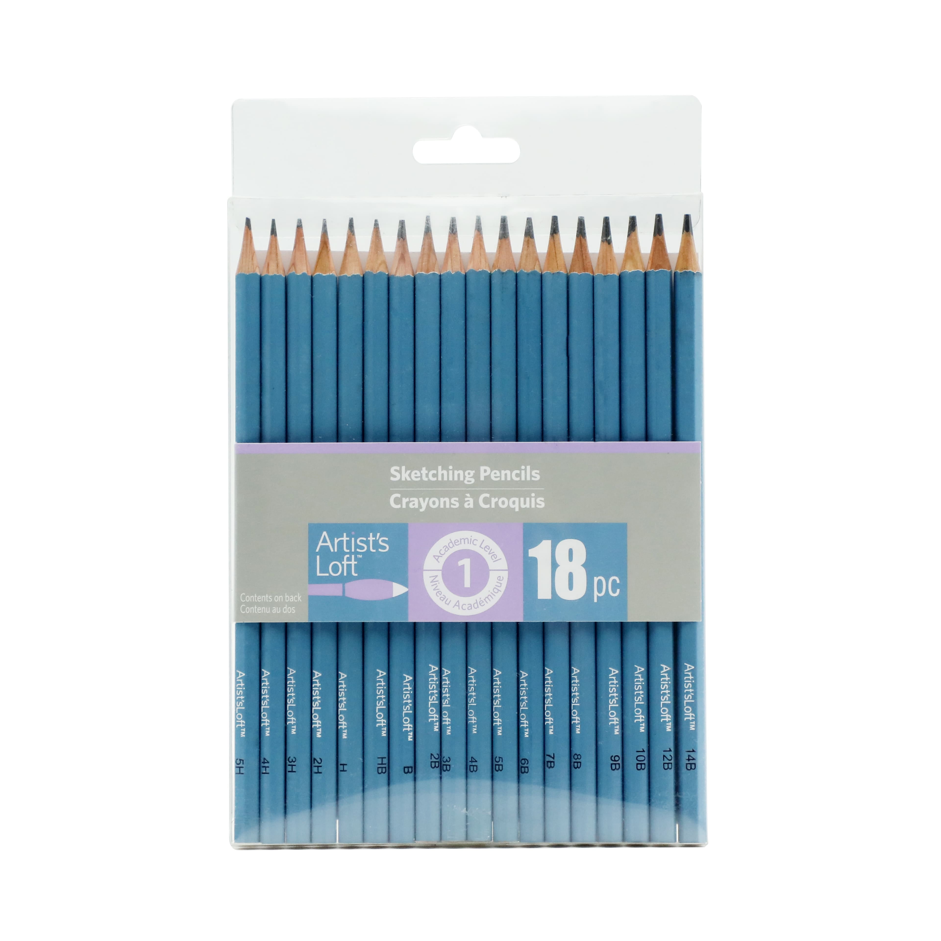 12 Packs: 22 ct. (264 total) Fundamentals™ Drawing & Sketching Pencils by  Artist's Loft™