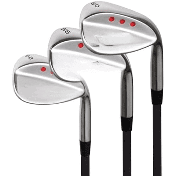GraphiteGolf Men's Complete Wedge Set: 52 Gap Wedge (GW), 56 Sand Wedge (SW), 60 Lob Wedge (LW) Right Handed Senior Wedge Flex Men's Standard Length with Graphite Shaft$$Sport & Recreation Other